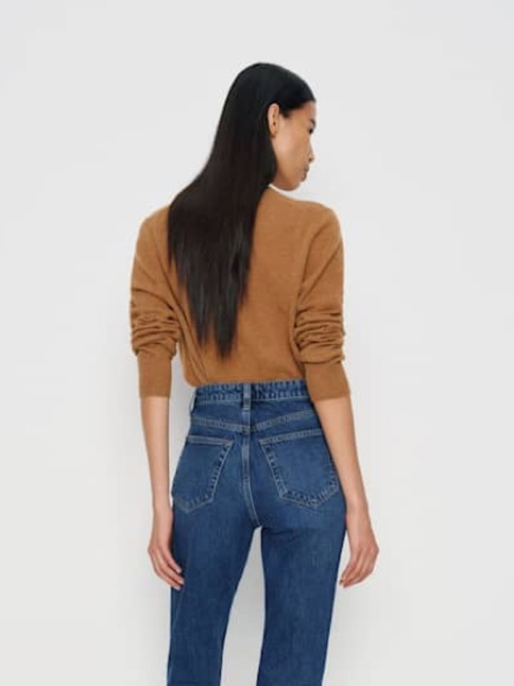Reformation Havana high-rise straight-leg Skinny Jeans 29